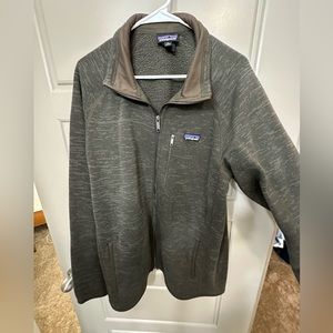 Patagonia men’s zip fleece xlarge